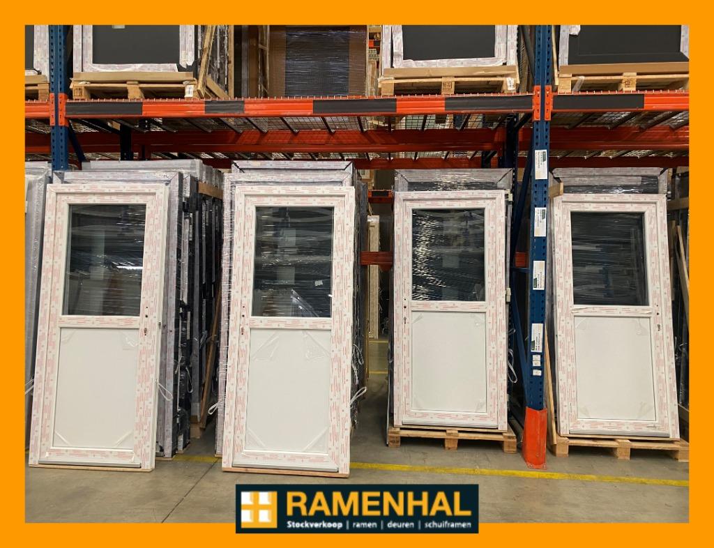 🚨stockverkoop 10.000 ramen, deuren, schuiframen, kozijnen🚨, Doe-het-zelf en Bouw, Kunststof, 225 cm of meer, Nieuw, Ophalen of Verzenden