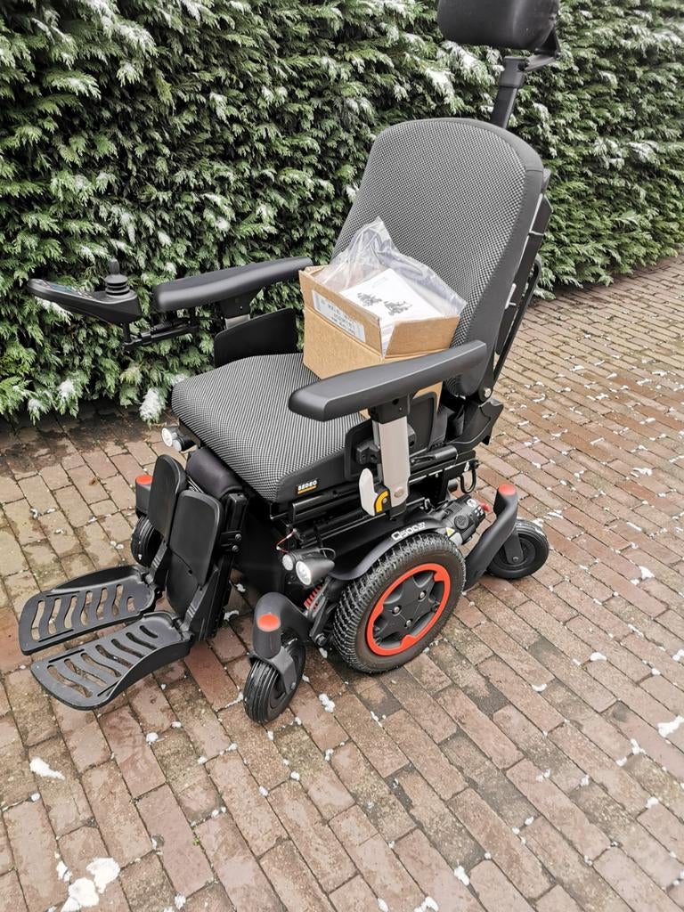 Quickie Q500M nouveau chariot pour fauteuil roulant électriq, Divers, Chaises roulantes, Neuf, Fauteuil roulant électrique, Pliant