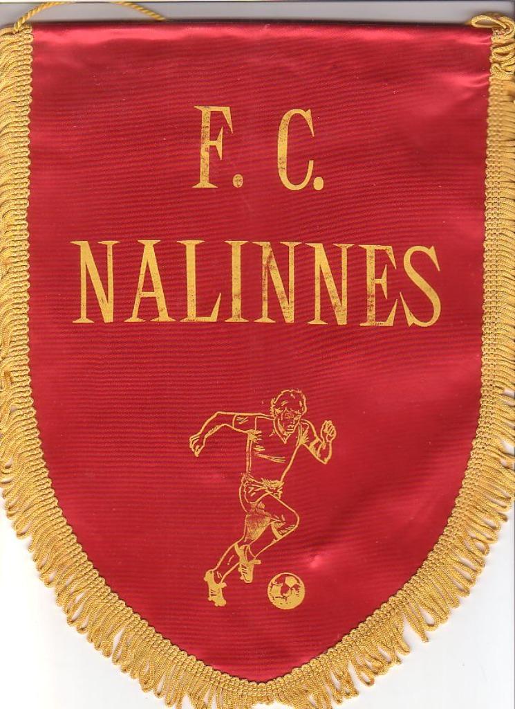 Fanion/FC Nalinnes ( 6120 Ham-sur-Heure-Nalinnes ), Envoi, Utilisé, Fanion ou Écharpe
