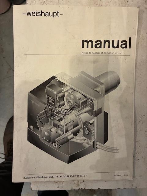 Bruleur pour chaudière à mazout, Bricolage & Construction, Chauffage & Radiateurs, Enlèvement, Utilisé, Chaudière CC ou Chaudière combinée