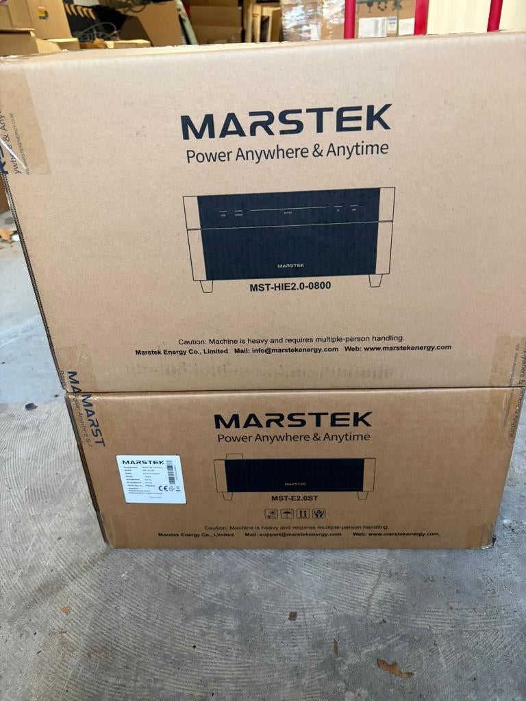 Marstek Venus E 3.0 5.12 kwh thuisbatterijen 26-03-2026 D A, Doe-het-zelf en Bouw, Ophalen of Verzenden, Nieuw, Stekker