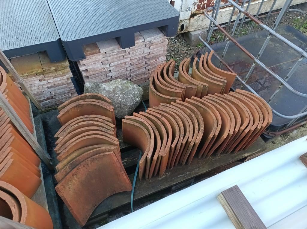 Boomse pannen nokken, Doe-het-zelf en Bouw, Dakpannen en Dakbedekking, Ophalen