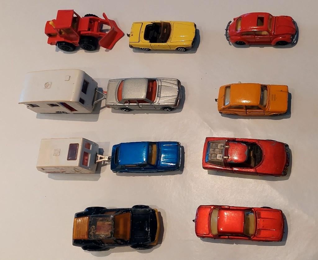 Set van 21 vintage miniatuurmodellen, Verzamelen, Ophalen of Verzenden, Gebruikt