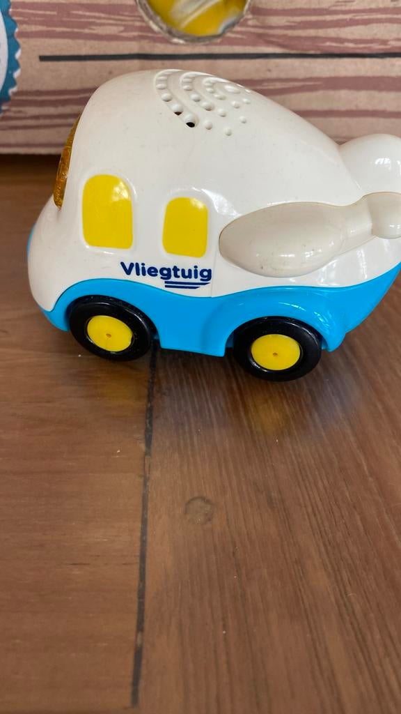 Vtech vliegtuig Vince.   Info mijzelf zakje 21 doos 16, Ophalen, Gebruikt
