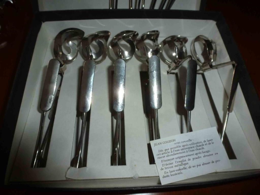 pinces à escargots Jean  Couzon Orfèvre, impeccables, Maison & Meubles, Cuisine | Couverts, Neuf, Inox ou Chrome, Enlèvement ou Envoi