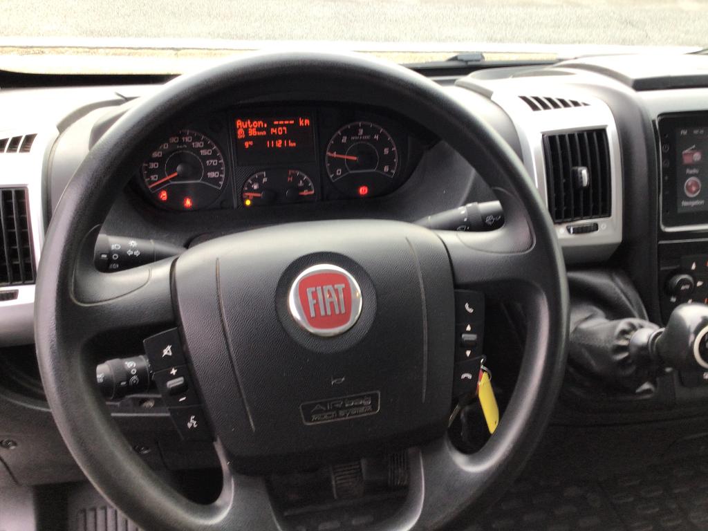 fiat ducato kipper/dubbel/cabine 7plaatsen  2021 17950e ex, Achat, Entreprise, 7 places, Boîte manuelle