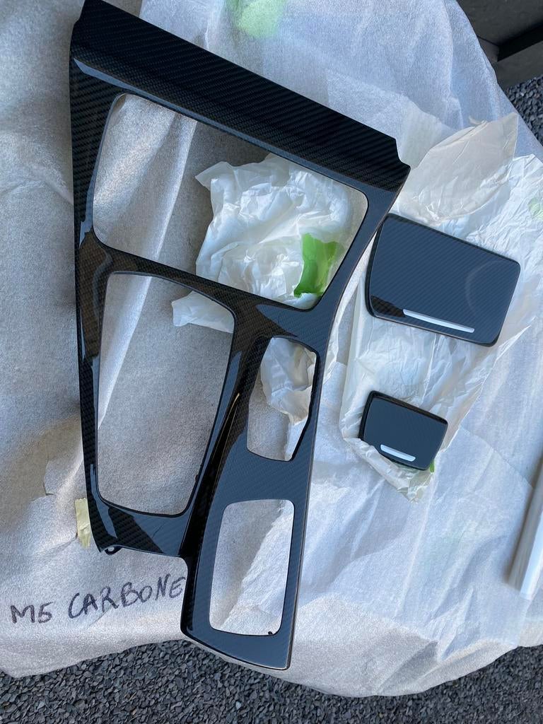 BMW M5 F10 carbon middenconsole, Auto-onderdelen, Ophalen, BMW