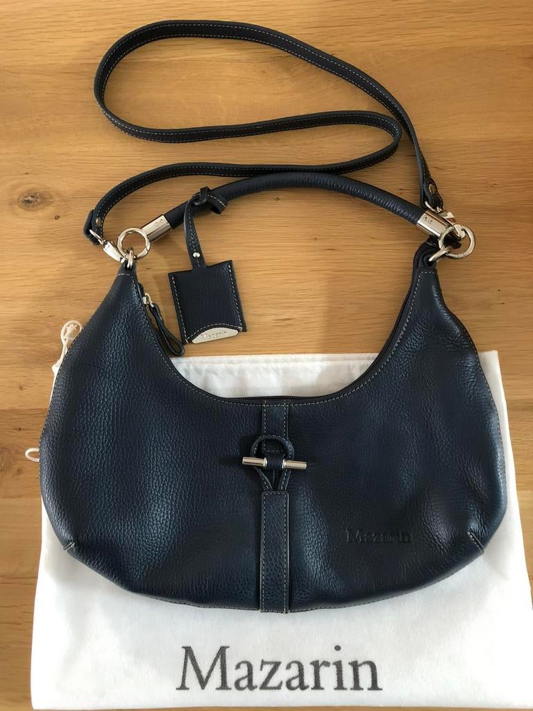 Twee handtassen Mazarin echt leder, Handtassen en Accessoires, Ophalen, Zo goed als nieuw