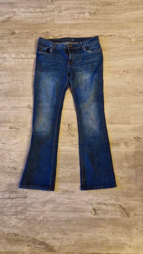 Jeans, bootcut leg, blauw, maat 44, Dames., Kleding | Dames, Ophalen of Verzenden, Blauw
