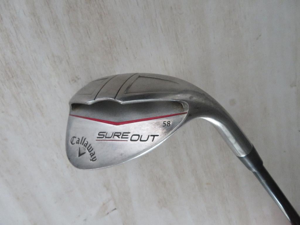 Callaway sure out sand wedge 58 graden, Sport en Fitness, Golf, Ophalen, Gebruikt, Club, Callaway