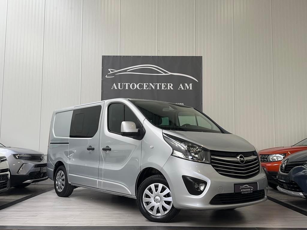 Opel Vivaro 1.6 CDTi L1H1 Dubbel Cab* Edition Confort** Cam, Autos, Opel, Argent ou Gris, Achat, Vivaro, Euro 6