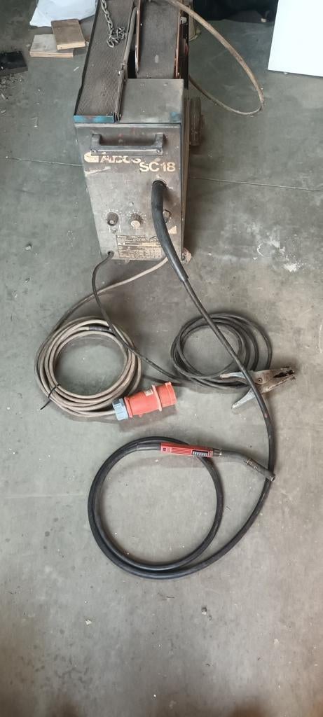 Halfautomaat Arcos SC18, Bricolage & Construction, Enlèvement, Utilisé, 150 à 250 ampères, CO2