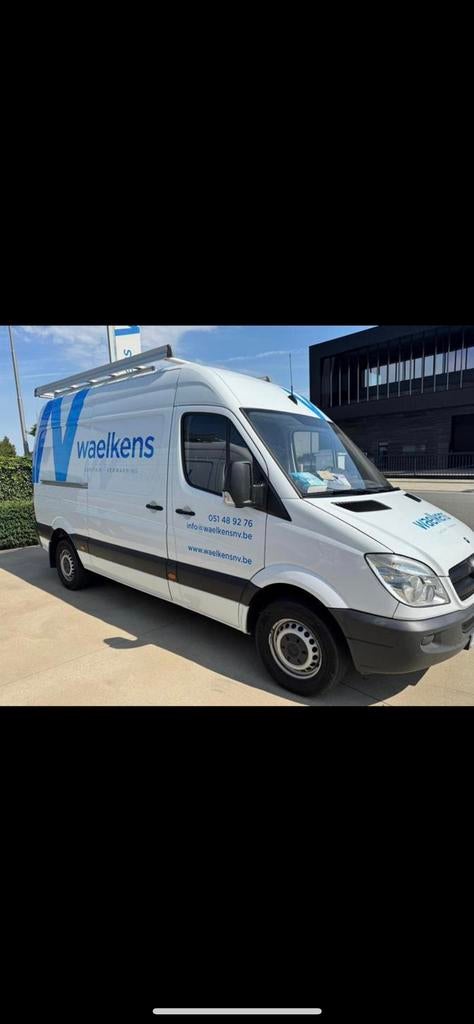 Mercedes Sprinter 316, Auto's, Euro 5, Achterwielaandrijving, Zwart, 4 cilinders