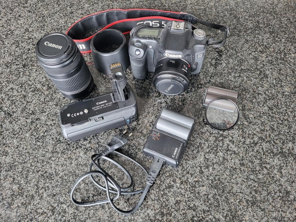Canon 50D, Ophalen, Canon