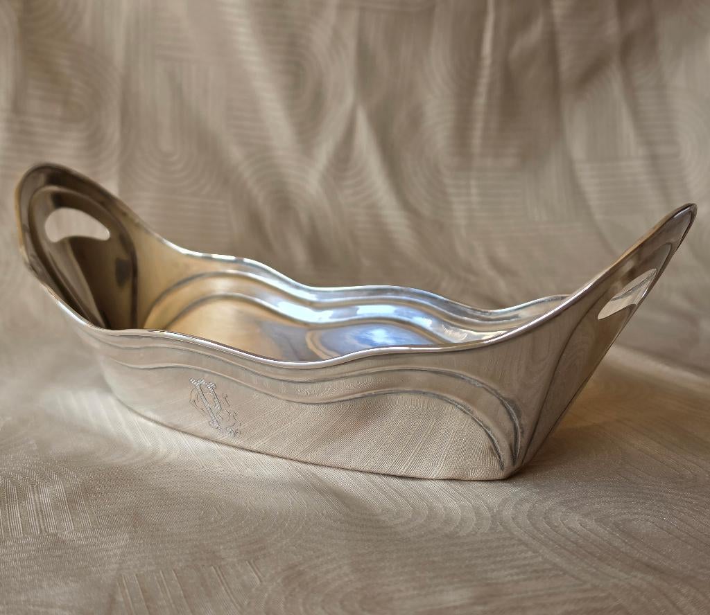 Zilveren Broodmand * ARGENT 800 * (SPOT=422€) Germany 1900, Antiquités & Art, Enlèvement ou Envoi, Argent