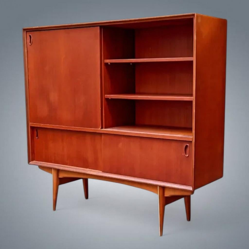 Sideboard Vintage Highboard Bar Oswald Vermaercke V-form, Enlèvement