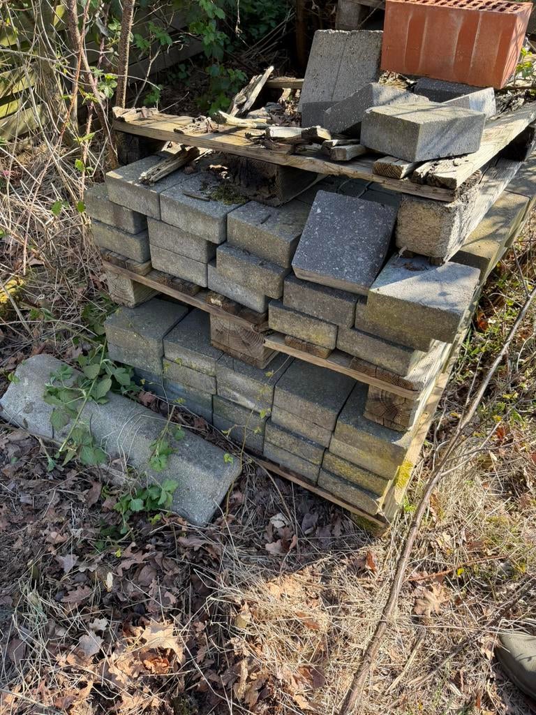 Pavés en béton 30 m², Enlèvement, Neuf