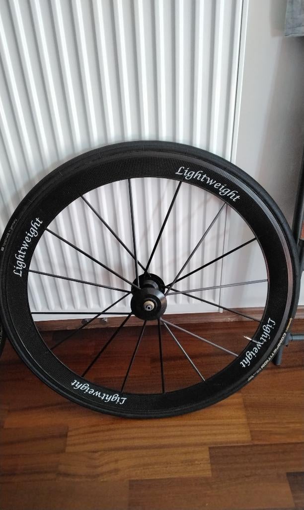 Roue vélo route carbone, Enlèvement, Comme neuf, Lightweight