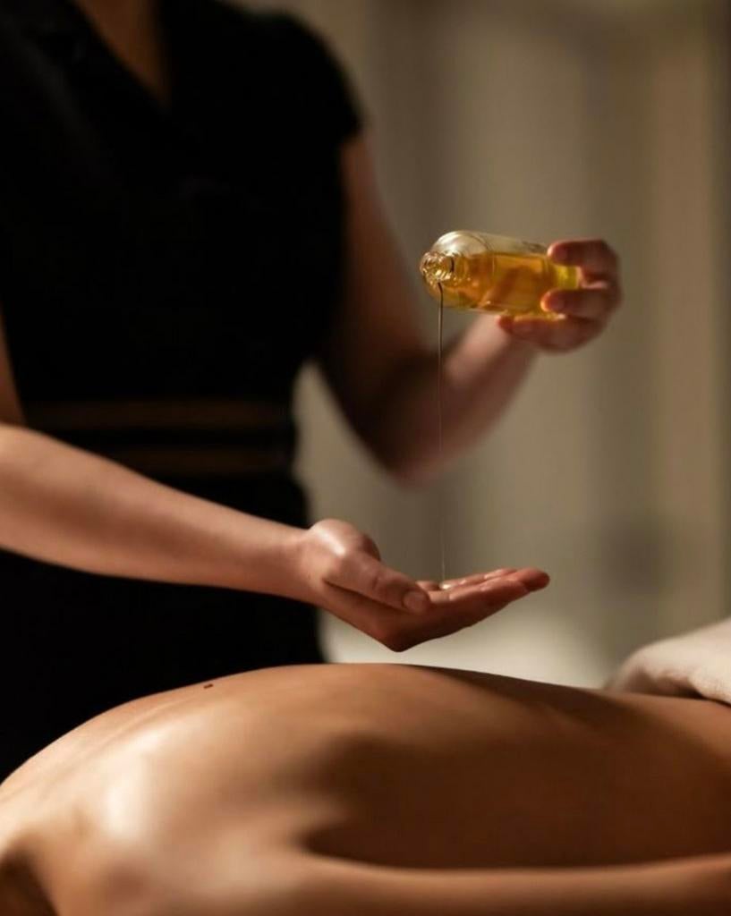 Massage complet pour  homme a l'huile chaude