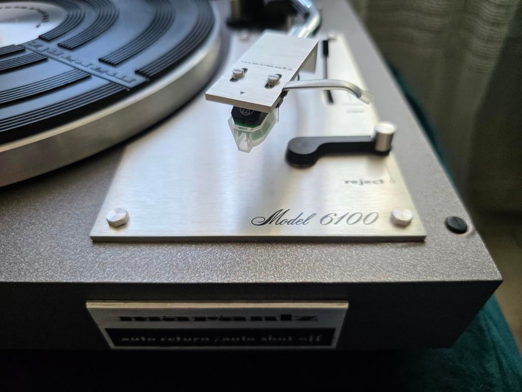 Koopjes Marantz 6100 platenspeler vintage, Enlèvement, Tourne-disque