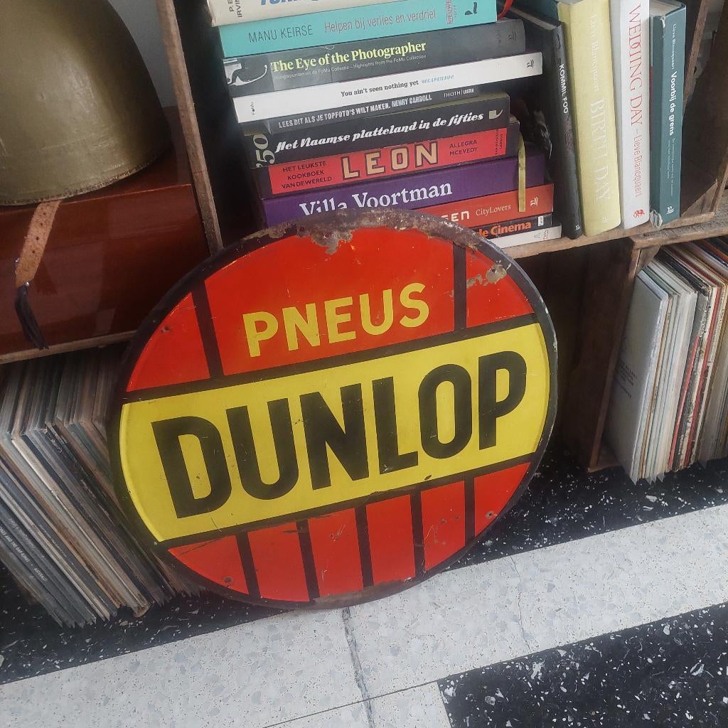 Dunlop bord, Enlèvement ou Envoi, Utilisé, Panneau publicitaire