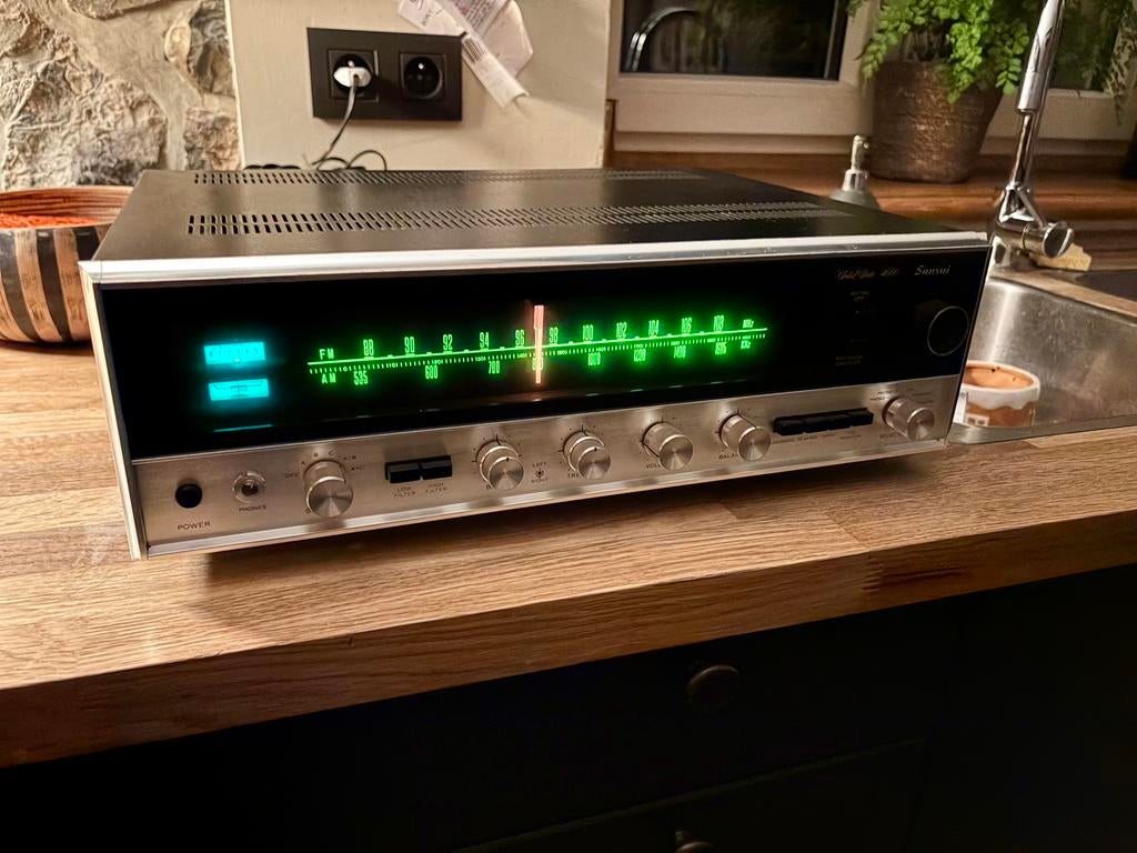 SANSUI 4000, Audio, Tv en Foto, Versterkers en Ontvangers, Refurbished, Minder dan 60 watt, Overige merken, Ophalen