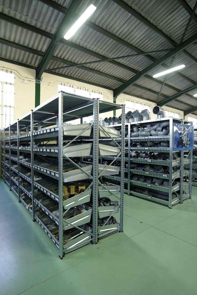 ÉTAGÈRE BAC  MÉTALLIQUE ROBUSTE AVEC SÉPARATEUR, Huis en Inrichting, Info@belrack.com, Belrack, Belgique, Nieuw