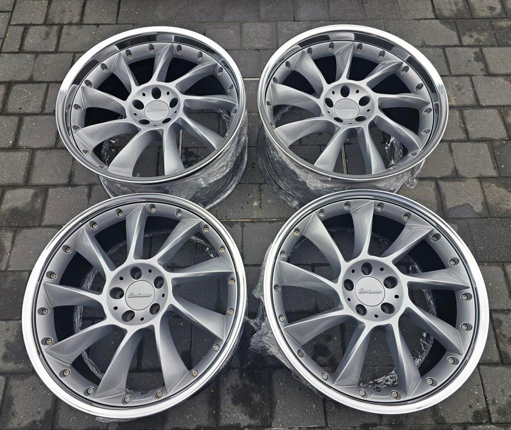 20" Lorinser Turbine LM-6 LM6 5x112 Mercedes AMG, Autos : Pièces & Accessoires, Pneus & Jantes, Jante(s), 20 pouces, Neuf, Enlèvement