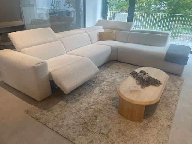 Nieuw salon - Toonzaalmodel, Huis en Inrichting, Zetels | Zetels, Ophalen, Hoekbank, Vierpersoons of meer, 300 cm of meer