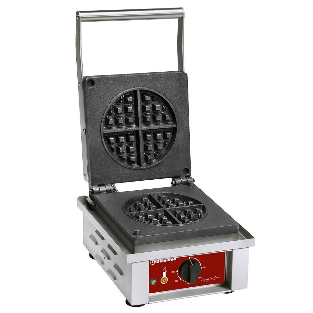 Gaufrier électrique pour 4 éventails gaufrés, Enlèvement ou Envoi, Plaques amovibles, Neuf