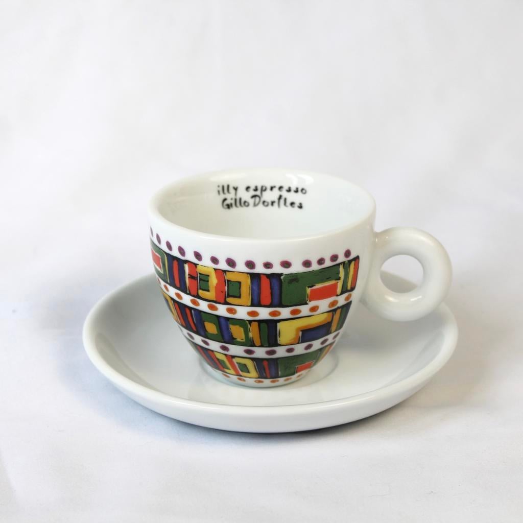 Illy Art Collection 2016 – Gillo Dorfles – Espresso kop, Huis en Inrichting, Keuken | Servies, Zo goed als nieuw, Ophalen of Verzenden