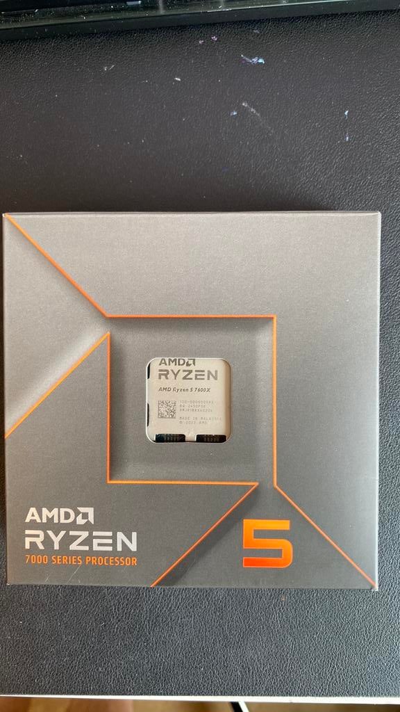 AMD Ryzen 5 7600X, Informatique & Logiciels, Processeurs, Enlèvement ou Envoi, Comme neuf, 6-core, 4 Ghz ou plus