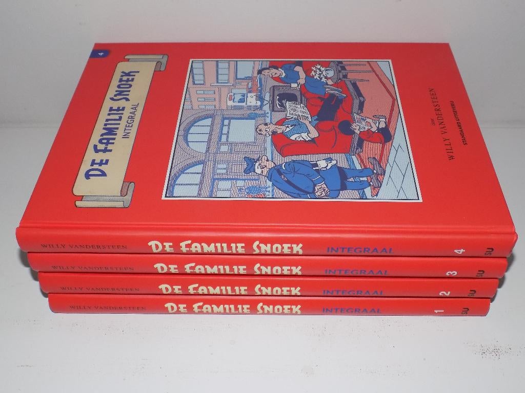 De familie Snoek ~ Complete serie Integrale HC's 1 t/m 4, Complete serie of reeks, Ophalen of Verzenden, Nieuw