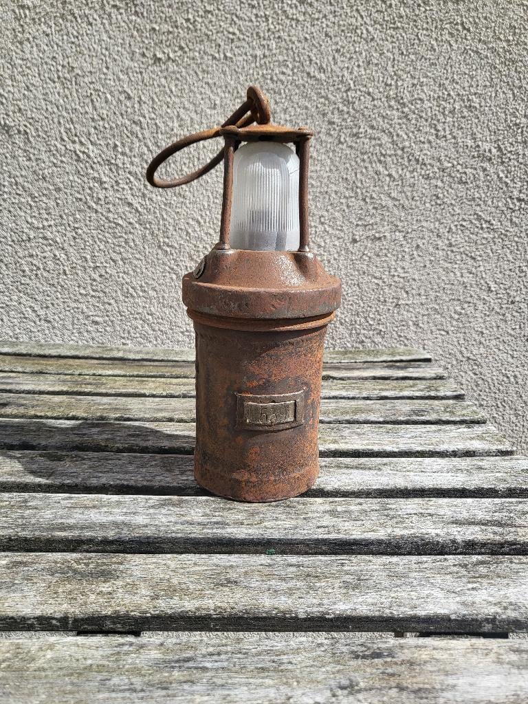 Lampe de mineur électrique, Antiquités & Art, Enlèvement