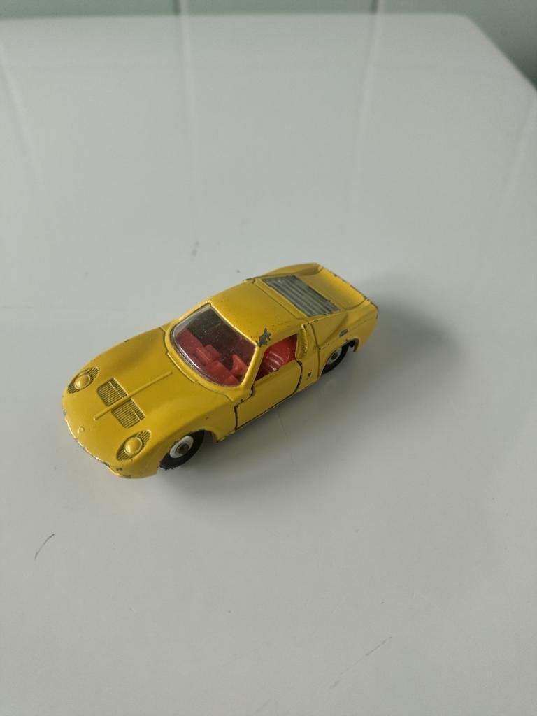 Vintage Matchbox Lamborghini AFHALING LEES BESCHRIJVING, Ophalen, Gebruikt, Auto, Lesney