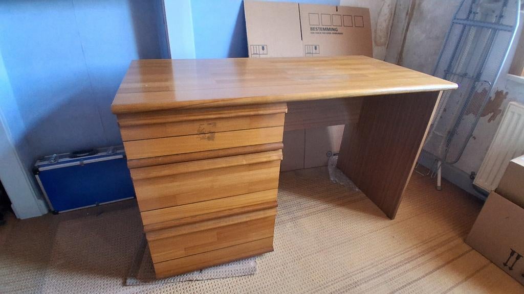 Bureau van 120 cm, Huis en Inrichting, Ophalen, Gebruikt, Scandinavisch, Kinderbureau