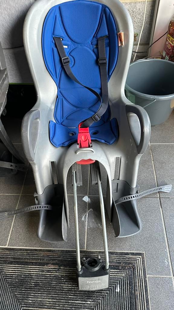 Siège vélo enfant, Vélos & Vélomoteurs, Enlèvement, Utilisé, Siège arrière, Repose-pieds