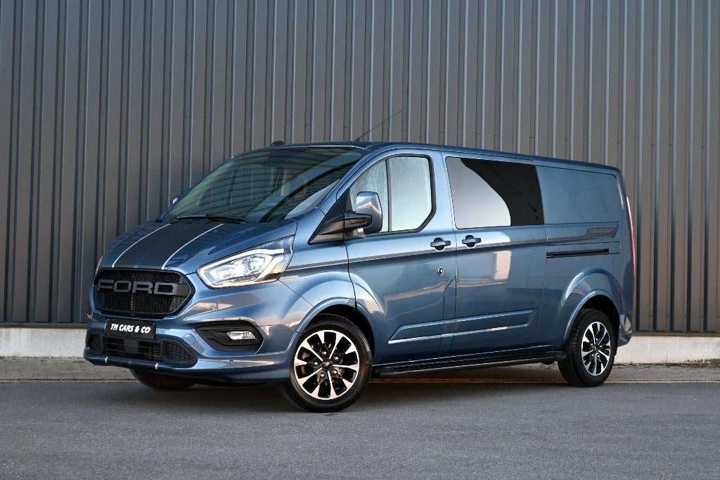 Transit Custom Sport L2 185PK, 5zit, Cam Cruise 2xschuif BTW, Autos, Ford, Entreprise, Achat, Transit, ABS, Caméra de recul, Airbags
