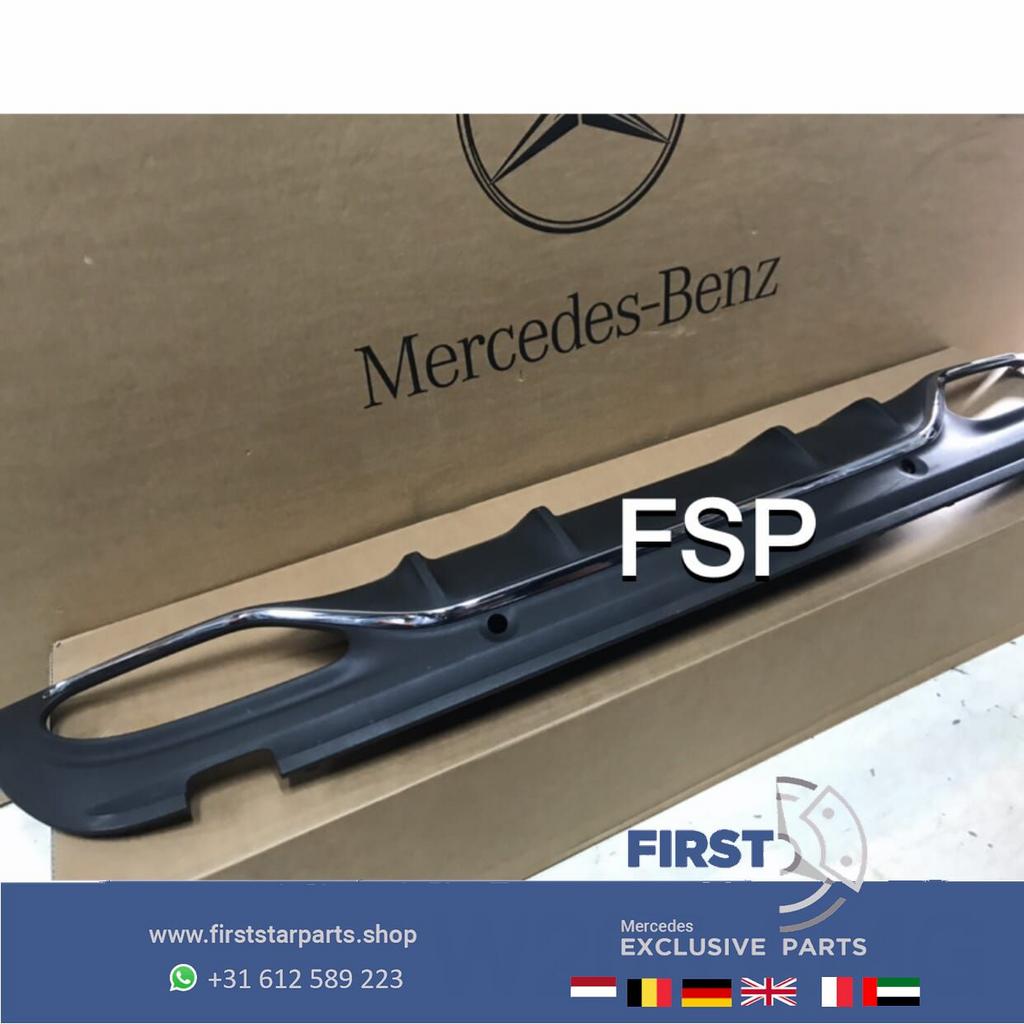 W205 AMG DIFFUSER Mercedes C Klasse 2014-2018 origineel, Gebruikt, -, Ophalen of Verzenden, -