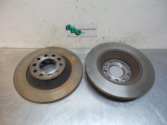 Remschijf achter van een Audi A6 (A6 04-), Gebruikt, -, -, -