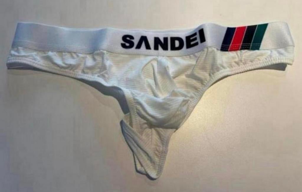 String Mannen Polyamide Nieuw, Kleding | Heren, Ondergoed, Verzenden, Wit, Slip