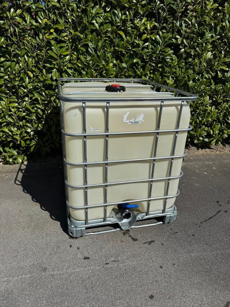 IBC 1000l, Enlèvement, Comme neuf