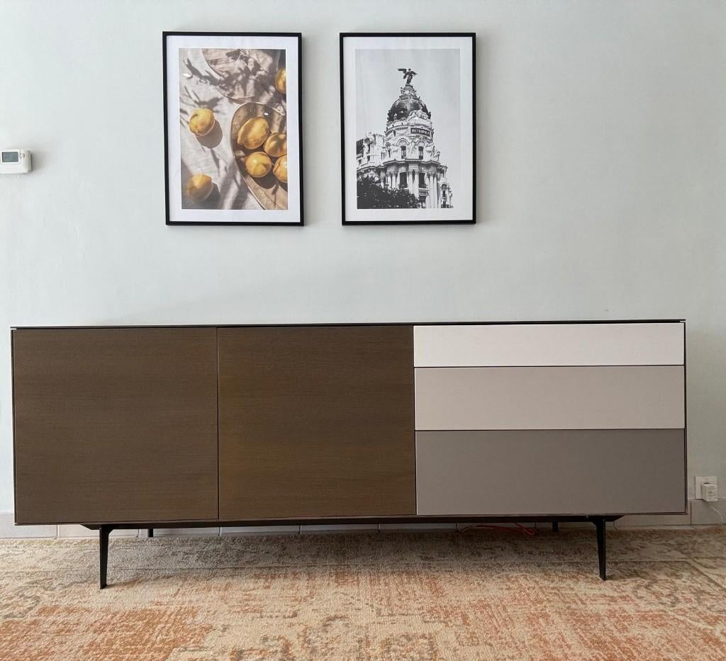 Dressoir eik - Mintjens Furniture - Bloom collection BL8, Huis en Inrichting, Ophalen, Met deur(en), Zo goed als nieuw, 200 cm of meer