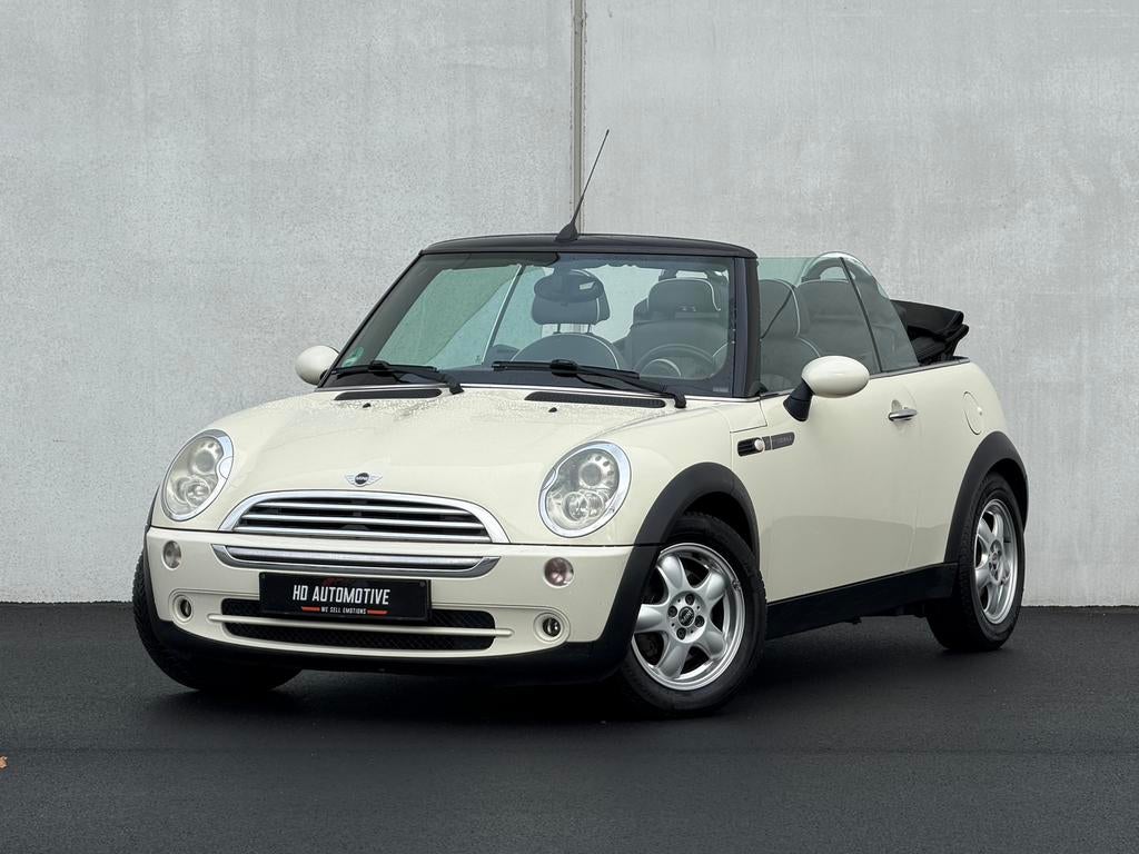 MINI CABRIO SIDEWALK 1.6i XÉNON • CUIR • PRET A IMMATRICULER, Autos, Mini, Cuir, Essai à domicile, 174 g/km, Entreprise