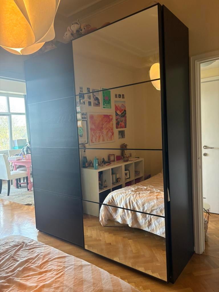 Dressing PAX noir Ikea, Enlèvement, Comme neuf