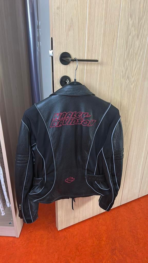 Harley davidson vest dames, Motoren, Kleding | Motorkleding, Ophalen, Dames, Jas | leer