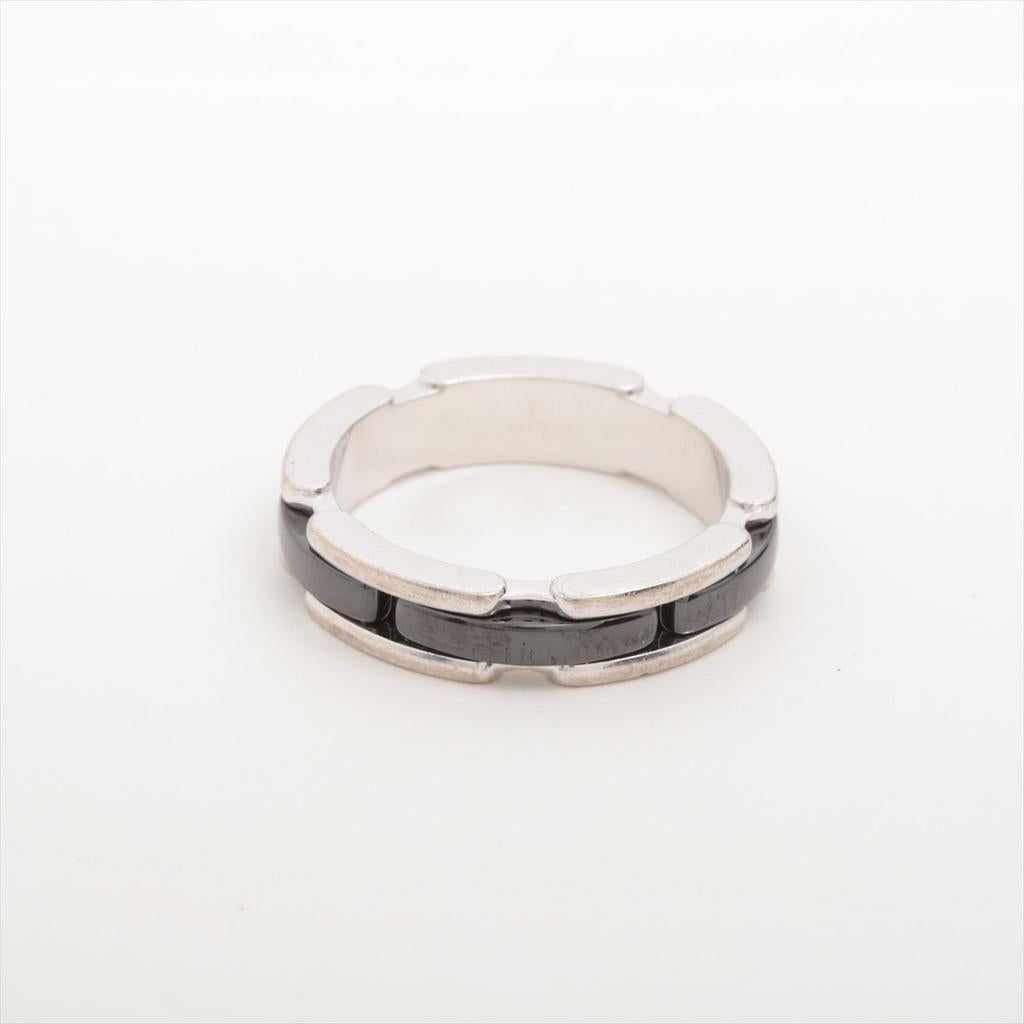 Bague Chanel Ultra or et céramique 48, Bijoux, Sacs & Beauté, Bagues, Envoi, Blanc, Or