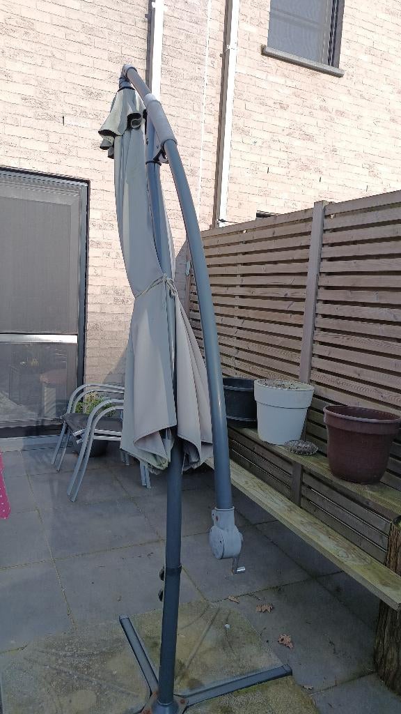 Parasol, Tuin en Terras, Ophalen, Verstelbaar, Gebruikt, 2 tot 3 meter