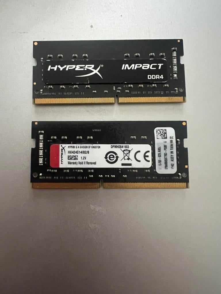 DDR4 2x 8GB sodimm 2400, Computers en Software, RAM geheugen, Ophalen, Zo goed als nieuw, DDR4