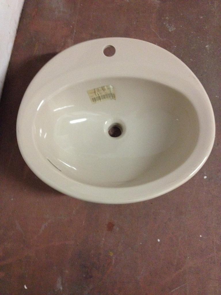 Nieuwe wastafel in de badkamer, Ophalen of Verzenden, Zo goed als nieuw